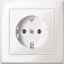 Tomada CEE 7/3 Merten MEG2301-1619 branco