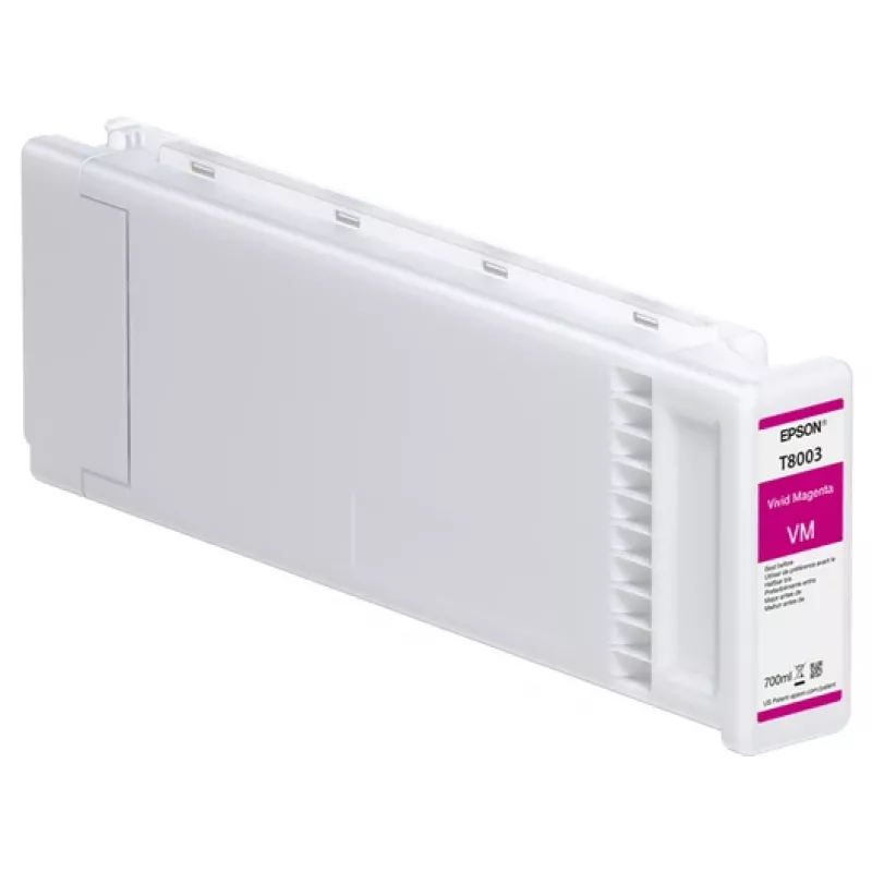 Cartucho de tinta Epson magenta vivo T80030N 700 ml para impressoras UltraChrome PRO