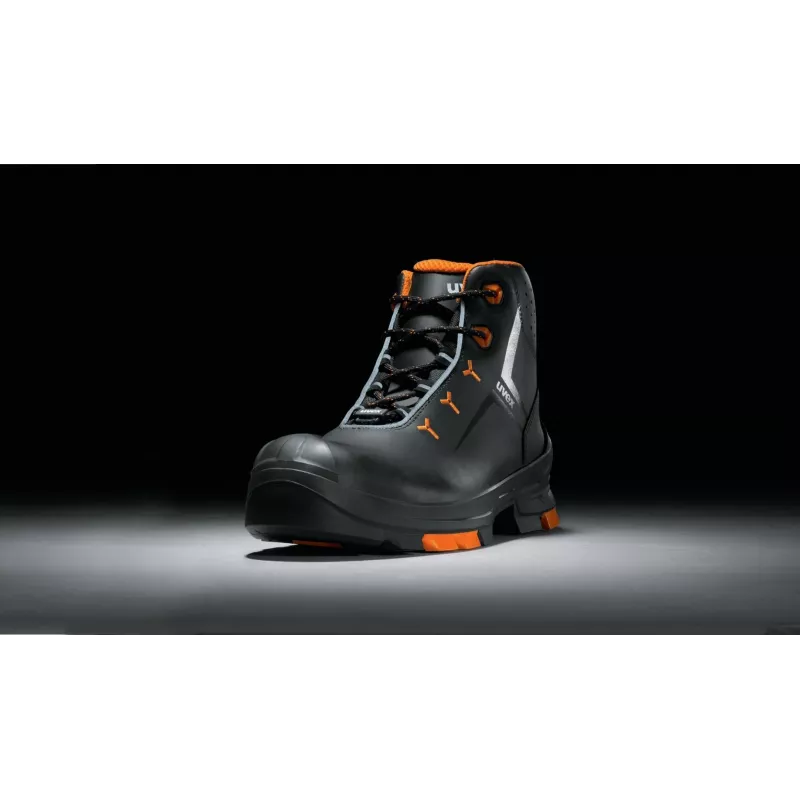 Botas de proteção Uvex 6503/2 S3 tamanho 43 sola PUR W11