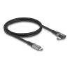 Cabo USB DeLOCK 81131 1 m USB-C preto 40 Gbit/s