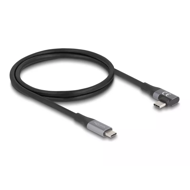 Cabo USB DeLOCK 81131 1 m USB-C preto 40 Gbit/s