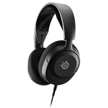Headset Steelseries Arctis Nova 1 com fios arco de cabeça gaming preto