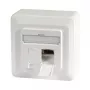EFB-Elektronik Tomada de dados Cat.6A 500MHz superior/inferior, saliente, 2xRJ45, RAL9010 Fabricante: EFB Elektronik (ET-25133AV5-R)