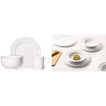 Prato de sopa Ritzenhoff & Breker SIMPLE 220 mm porcelana apto para máquina de lavar loiça, pack de 6