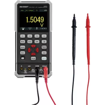 VOLTCRAFT DSO-2202H + AFG osciloscópio portátil 200 MHz 2 canais 1 GSa/s 8 kpts 8 Bit aparelho portátil 1 unid. (VC-13438620)