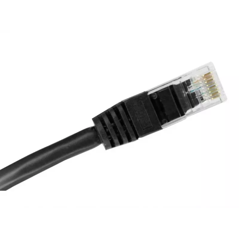 Cabo de rede Alantec KKU5CZA1 preto 0,25 m Cat5e U/UTP (UTP)