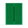 Breadboard DELOCK 18321 — placa de ensaio sem soldadura, plástico, 36×46×10 mm, verde