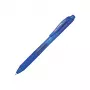 Pentel Energel X - Caneta de gel retrátil - Azul - Azul - Transparente - Plástico - Borracha - Borracha - Ambidestro
