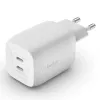 Carregador Belkin WCH013vfWH carregador rápido AC de interior para portátil smartphone tablet