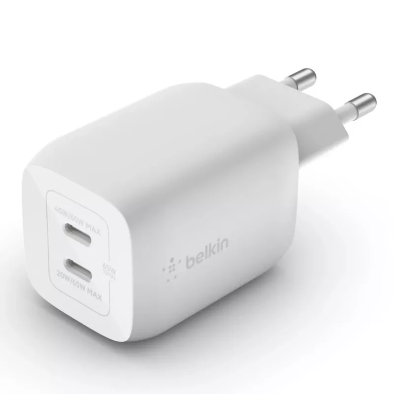 Carregador Belkin WCH013vfWH carregador rápido AC de interior para portátil smartphone tablet