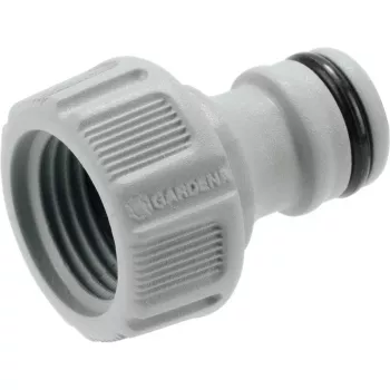Ligação de torneira de água Gardena 18220-50 conector de torneira cinzento 1 unid.