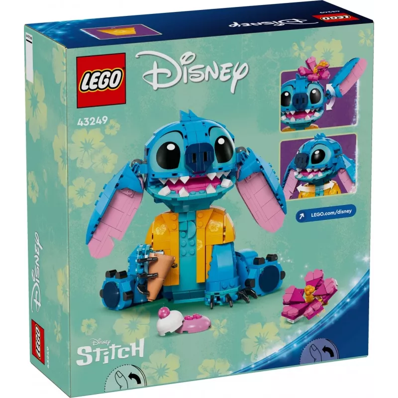 LEGO | Disney Stitch conjunto de brinquedo de construção para crianças com gelado 43249