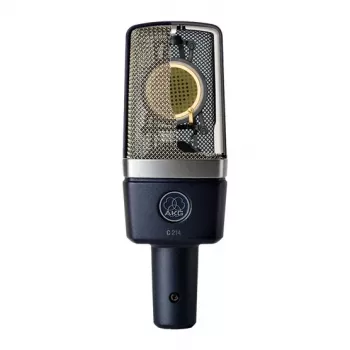 Microfone de estúdio AKG C214 preto