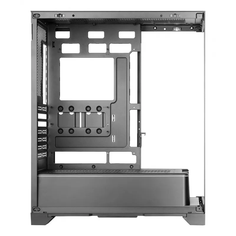 Caixa de PC Midi-Tower TACENS Mars Gaming MCPRISMA, preta, vidro temperado, compatível com ATX/Micro-ATX/Mini-ITX, 2x 3,5