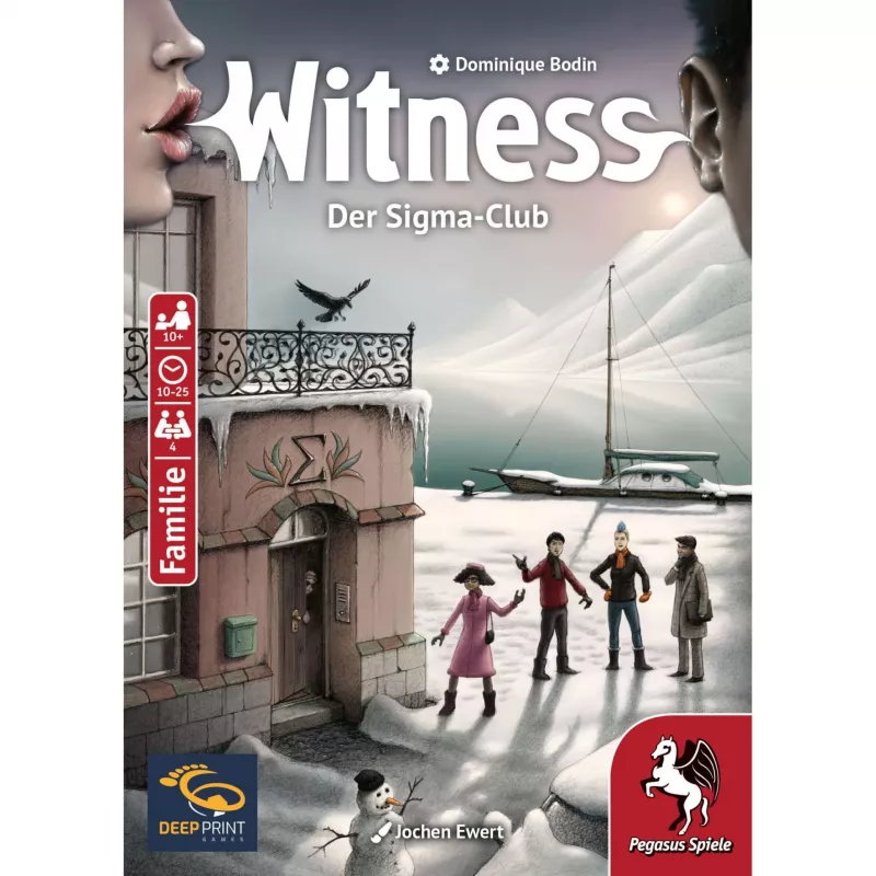 Deep Print Games: Witness - Der Sigma-Club, jogo de puzzles