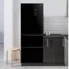 Combinado de frigorífico e congelador French-Door Sam Cook PSC-WG-1020AA/B 351 l, classe de eficiência energética E, preto