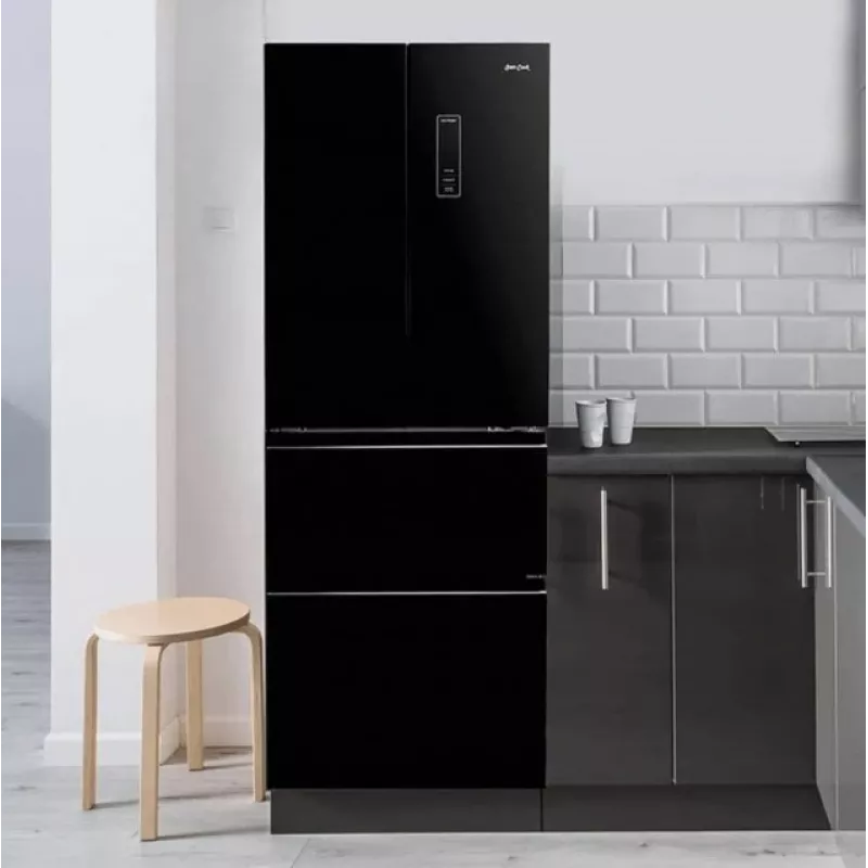 Combinado de frigorífico e congelador French-Door Sam Cook PSC-WG-1020AA/B 351 l, classe de eficiência energética E, preto