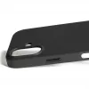 Mujjo Full Leather Case MagSafe capa para iPhone 17 preto