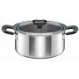 Fiskars Functional 1080828 panela de aço inoxidável com tampa, 3 l