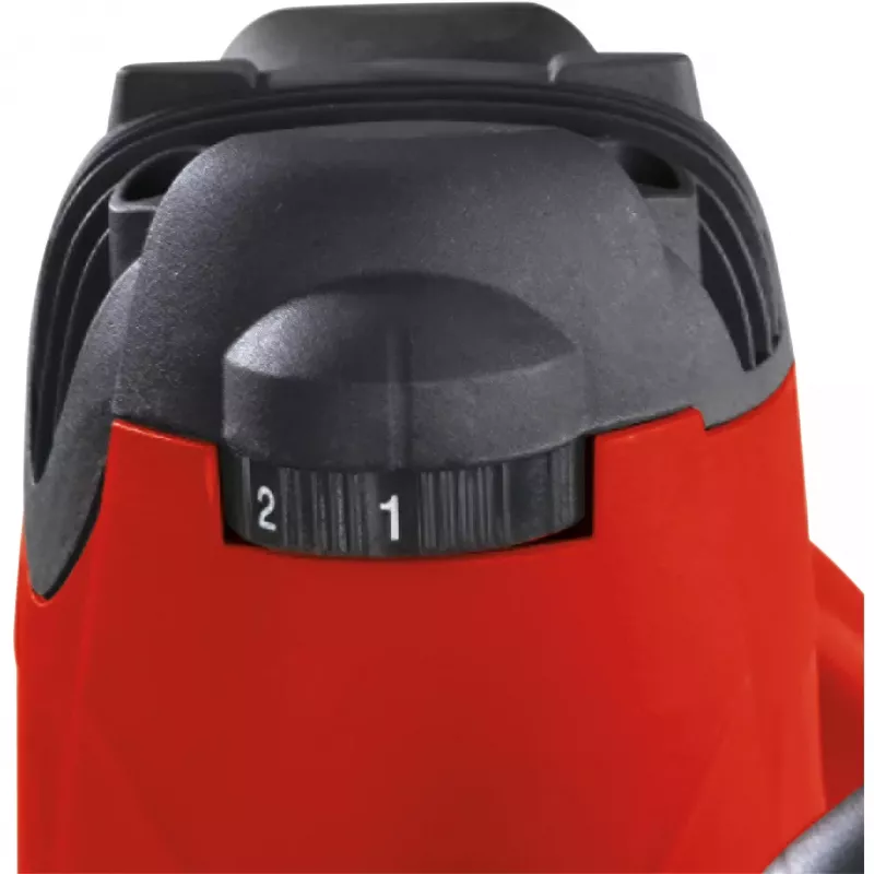 Fresadora Einhell TE-RO 1255 E - 1200 W - Ø 6 e 8 mm - Regulação de velocidade - Guia paralelo - Adaptador de aspiração - incl. acessórios