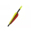 Flecha de fibra de carbono 30 preta (VD-030BK) 5 peças
