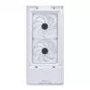 Caixa de PC Midi Tower Lian Li LANCOOL 207 — branco, painel transparente, suporta ATX/MicroATX/MiniITX, sem fonte de alimentação