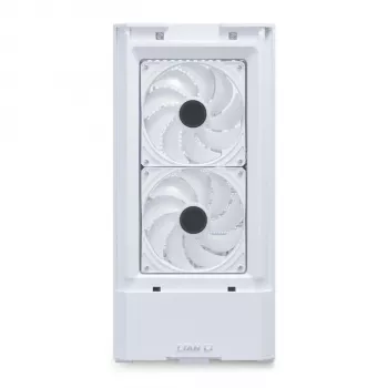 Caixa de PC Midi Tower Lian Li LANCOOL 207 — branco, painel transparente, suporta ATX/MicroATX/MiniITX, sem fonte de alimentação