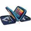 Herlitz TriCase Deep Ocean 31 peças azul poliéster 190x70x115 mm