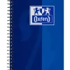 Oxford College caderno A4, 80 folhas, quadriculado com margem interior, 90 g/m², azul (100050358)