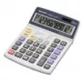 Calculadora Sharp EL2125C de secretária financeira preto, azul, cinzento