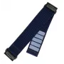 Bracelete desportivo de substituição FIXED para Garmin QuickFit 22 mm — nylon azul-escuro, 160–210 mm