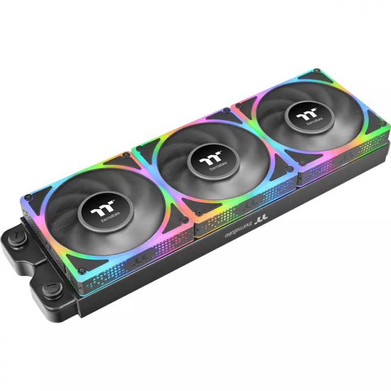 Ventoinha para caixa/CPU THERMALTAKE TOUGHFAN EX 140 ARGB Sync 3Pack – 140 mm, fluxo de ar elevado, ruído reduzido