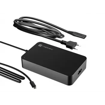 natec Grayling - portátil - interior - 110 - 240 V - 50 - 60 Hz - 90 W - 5 - 20 V