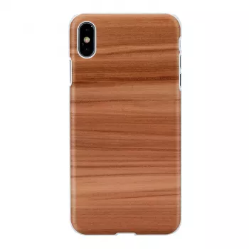 Capa para smartphone man and wood para iPhone XS Max – Cappuccino White