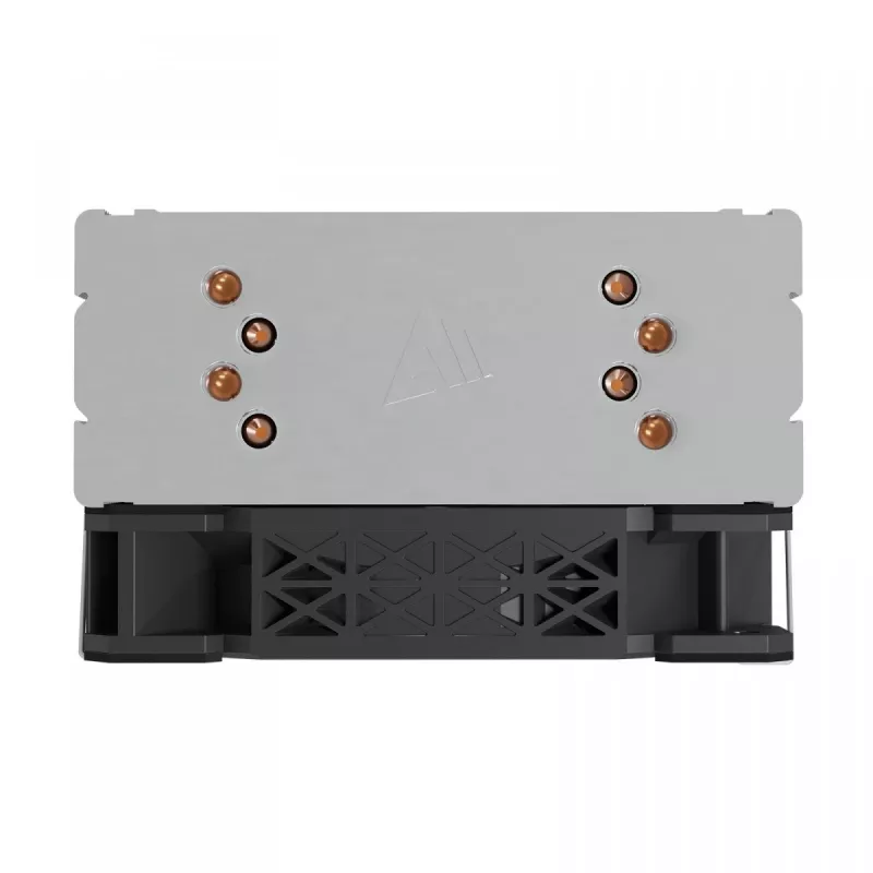Dissipador de CPU SAVIO SAVGCOVORTEXX2ARGB com 4 heatpipes, ventoinha ARGB de 120 mm, preto