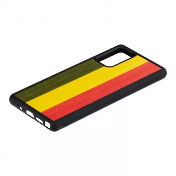 Capa para smartphone man and wood Galaxy Note 20 reggae preto