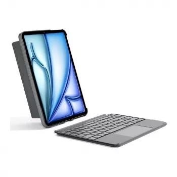 Teclado inateck compatível com iPad Pro 11 QWERTZ cinzento