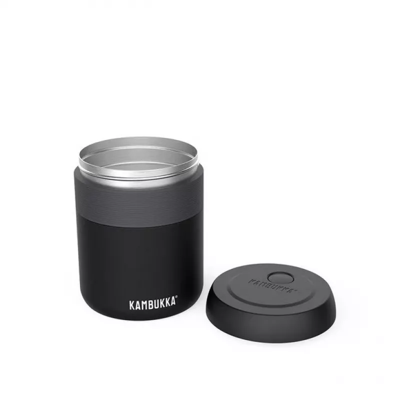 Garrafa térmica Kambukka Bora 600 ml - preto mate
