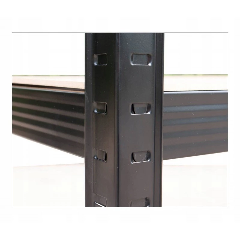 Prateleira de armazenamento Topeshop P9040 Prateleira para ferramentas de jardim autónoma aço galvanizado, MDF
