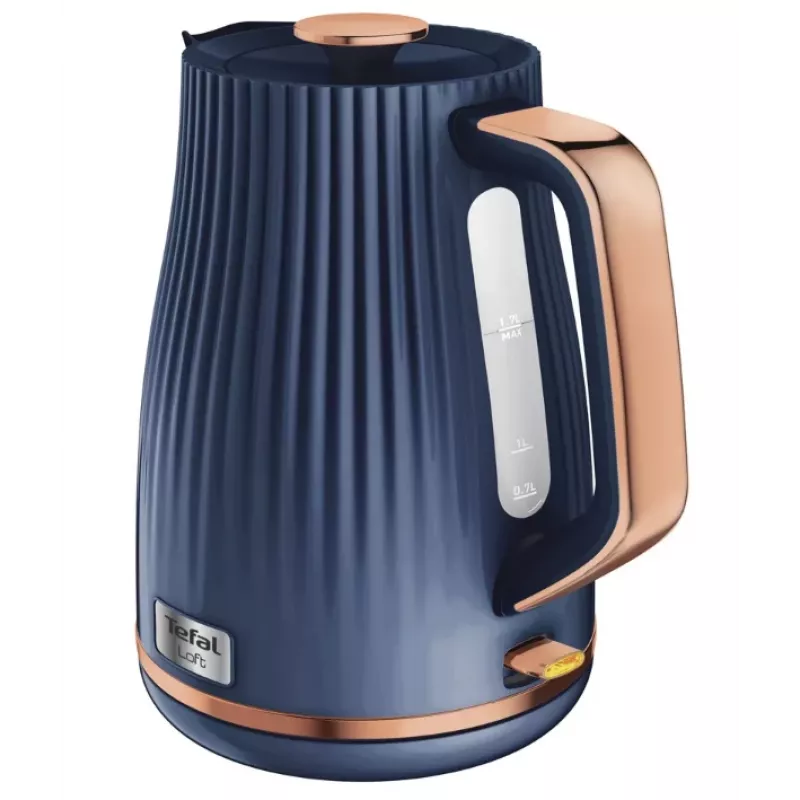Tefal Loft KO251430 chaleira elétrica 1,7 L azul