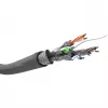 Cabo de rede Wentronic Goobay CAT 6, S/FTP (PiMF), cinzento, 305 m – mistura de cobre CCA, AWG 23/1 (sólido), PVC (95696)