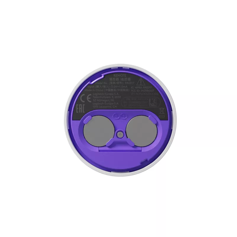 Logitech Scribe - Comando - branco - Logitech - Scribe - pilha - CR2032 (952-000106)