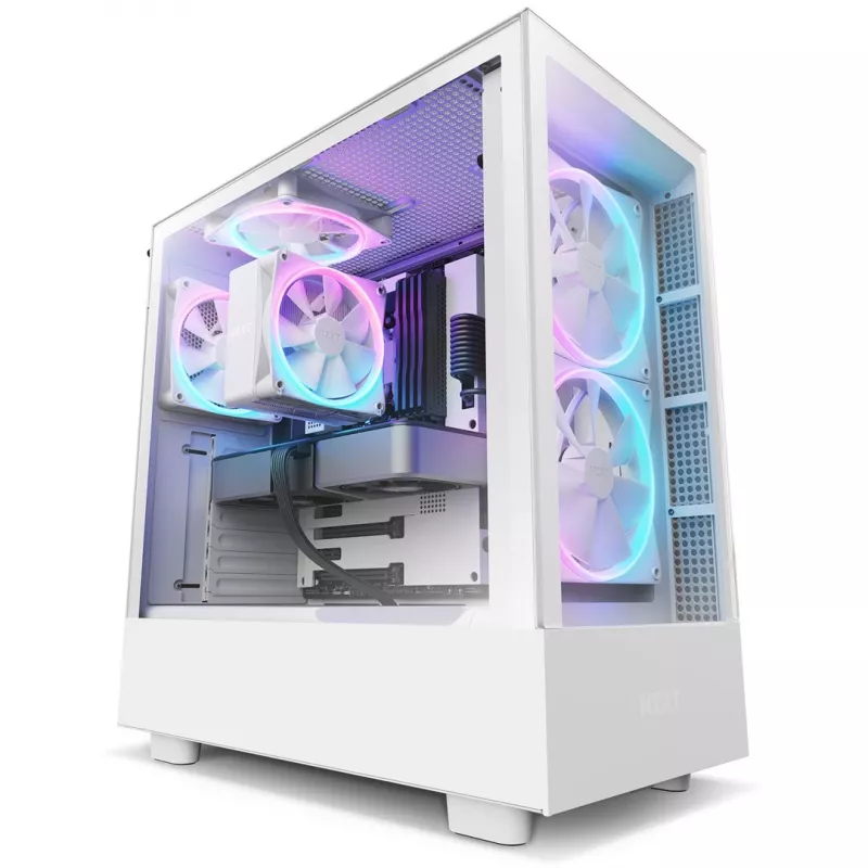 Arrefecedor de CPU NZXT T120 RGB 12 cm branco 1 unid.