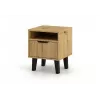 Mesa de cabeceira SCANDI 1S fino carvalho ARTISAN