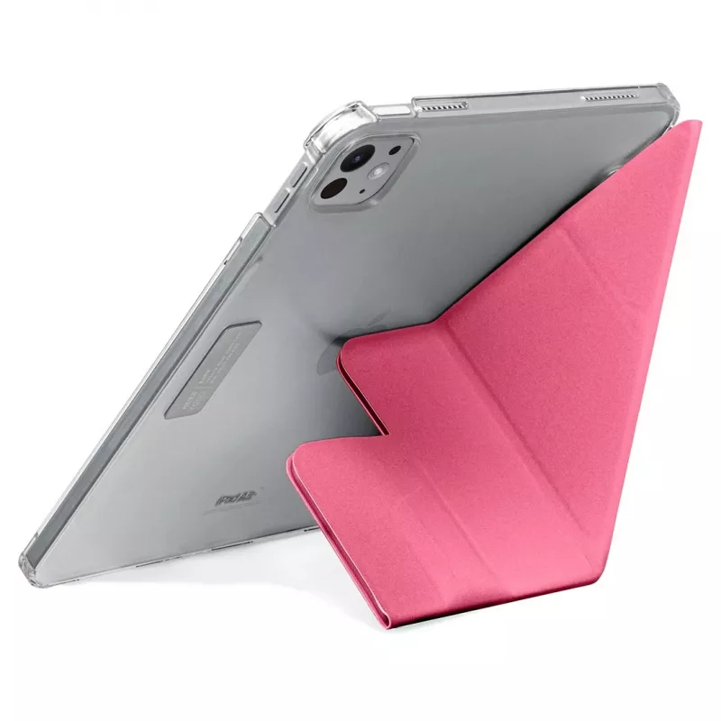 Capa com suporte tipo folio PICOM LAUT HUEX FOLIO para iPad Pro 13 polegadas (2024) com compartimento para caneta