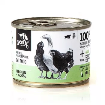 3COTY 19. Chicken and Goose - comida húmida para gatos - 180g