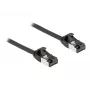 Cabo de rede DeLOCK cabo RJ45 macho para macho Cat.8.1 2 m preto