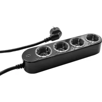 Régua de tomadas Shelly Plug & Play PS4 Gen4 — 4 tomadas, 12 A por tomada