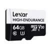 Cartão microSD High Endurance 64 GB C10 A1 U1 V30 100/35 MB/s