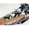 Maquete plástica de navio REVELL Tirpitz escala 1:350